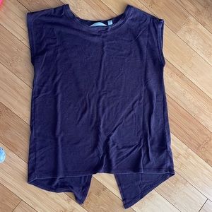 Workout open back top